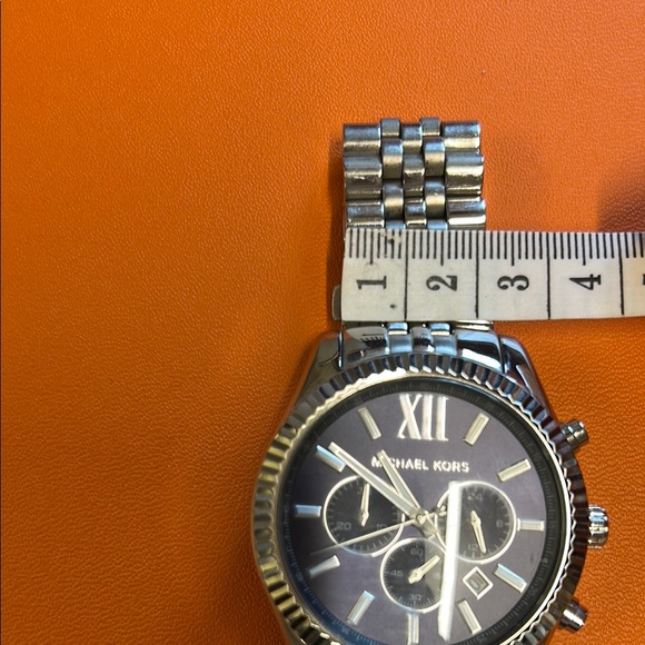 Michael Kors Silver Chronograph Watch - Picture 13 of 17